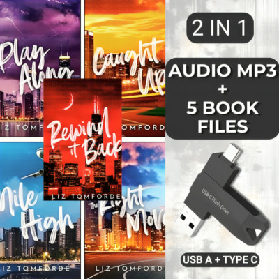 Liz Tomforde 5 Book Collection Bundle  2 in 1  :  AUDIO + READING FILES  on USB