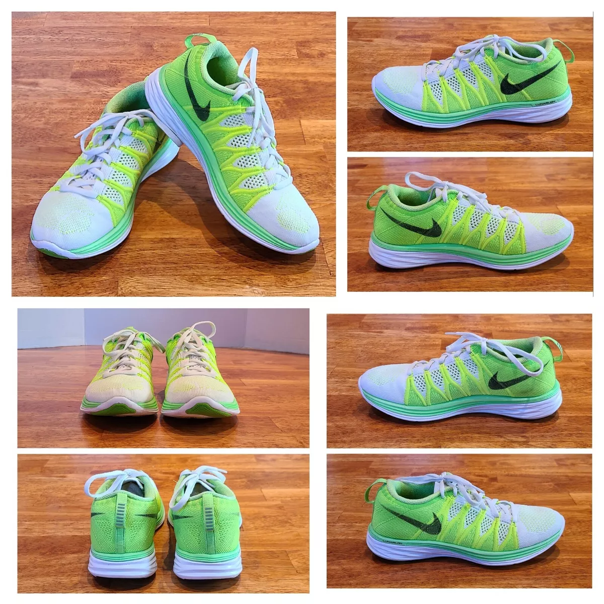 Nike flyknit sales lunar green