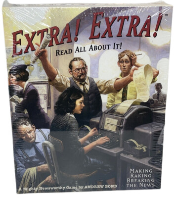 EXTRA! EXTRA! READ ALL ABOUT IT! Mayfair Games,USA Board Game, NEW Sealed