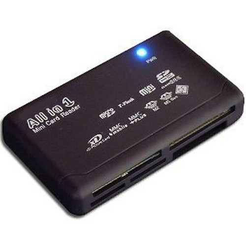 Compact All in One USB Multi Memory Card Reader Adapter for M2 MMC XD CF MS - Picture 3 of 8