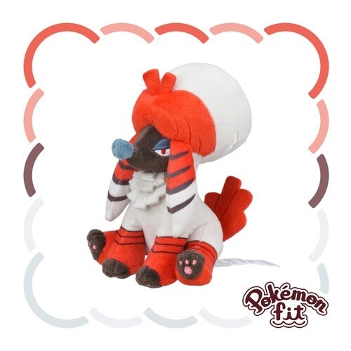 Pokémon Center оригинальная плюшевая фигурка для сидения cutie 676 XY с отделкой из меха Кабуки