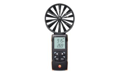 Testo 417 0563 0417 Digital 100 mm vane anemometer with App connection