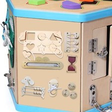 Matching Board Teaching Prop DIY Accessories Wooden Busy Board Activity Board