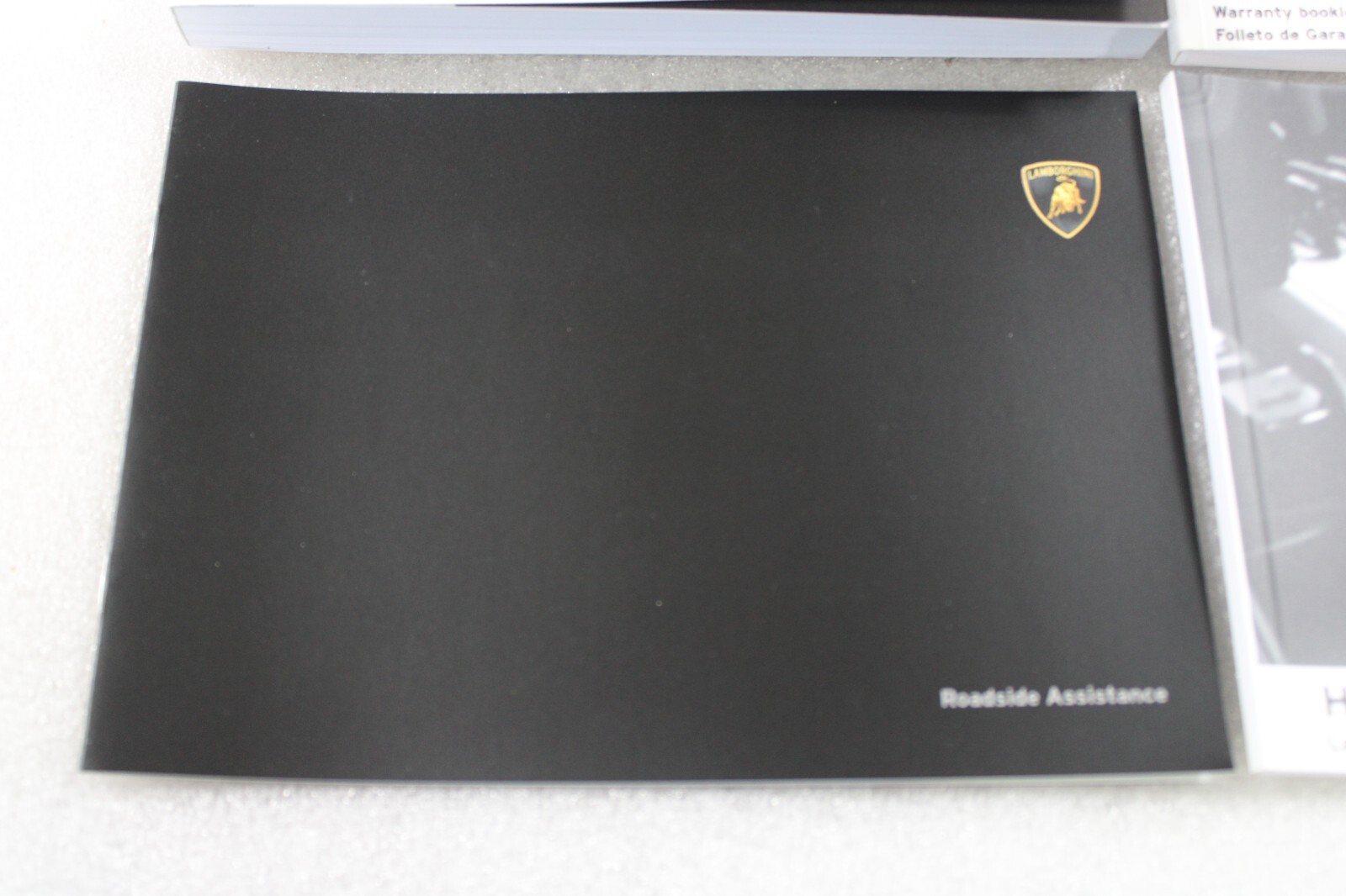 Lamborghini Huracan, Owners Manual w/Case, Used