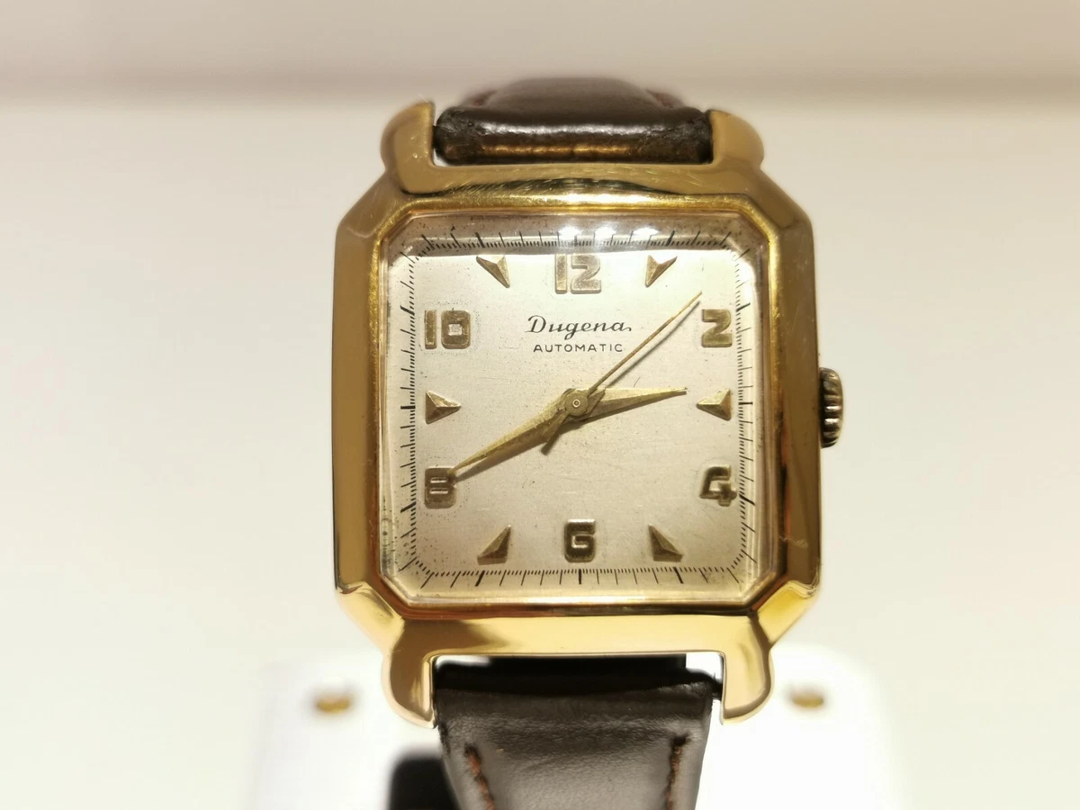 Square face deals automatic watch