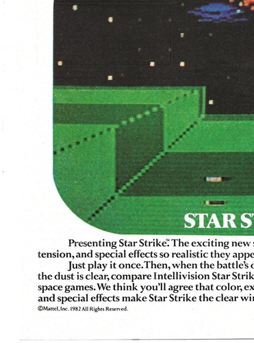 Vintage Print Ad Mattel Intellivision Game System - Star Strike - Aug 1982 - Picture 4 of 5