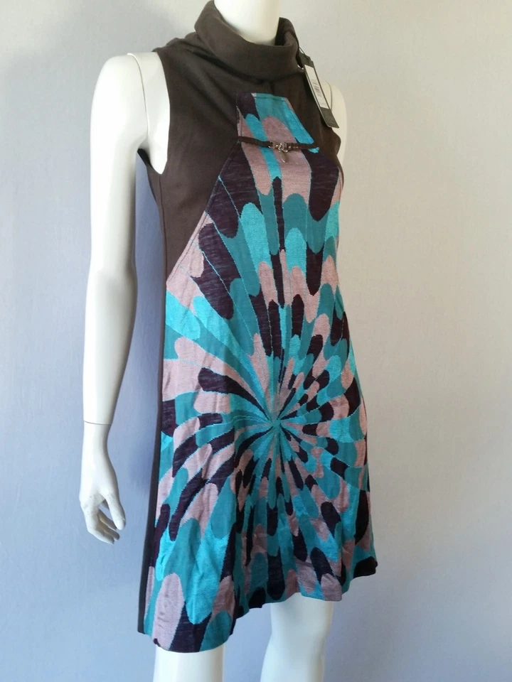 CUSTO Barcelona Kleid Guigu brown Gr.2=Gr.34**NEU(610)* - Bild 3 von 4