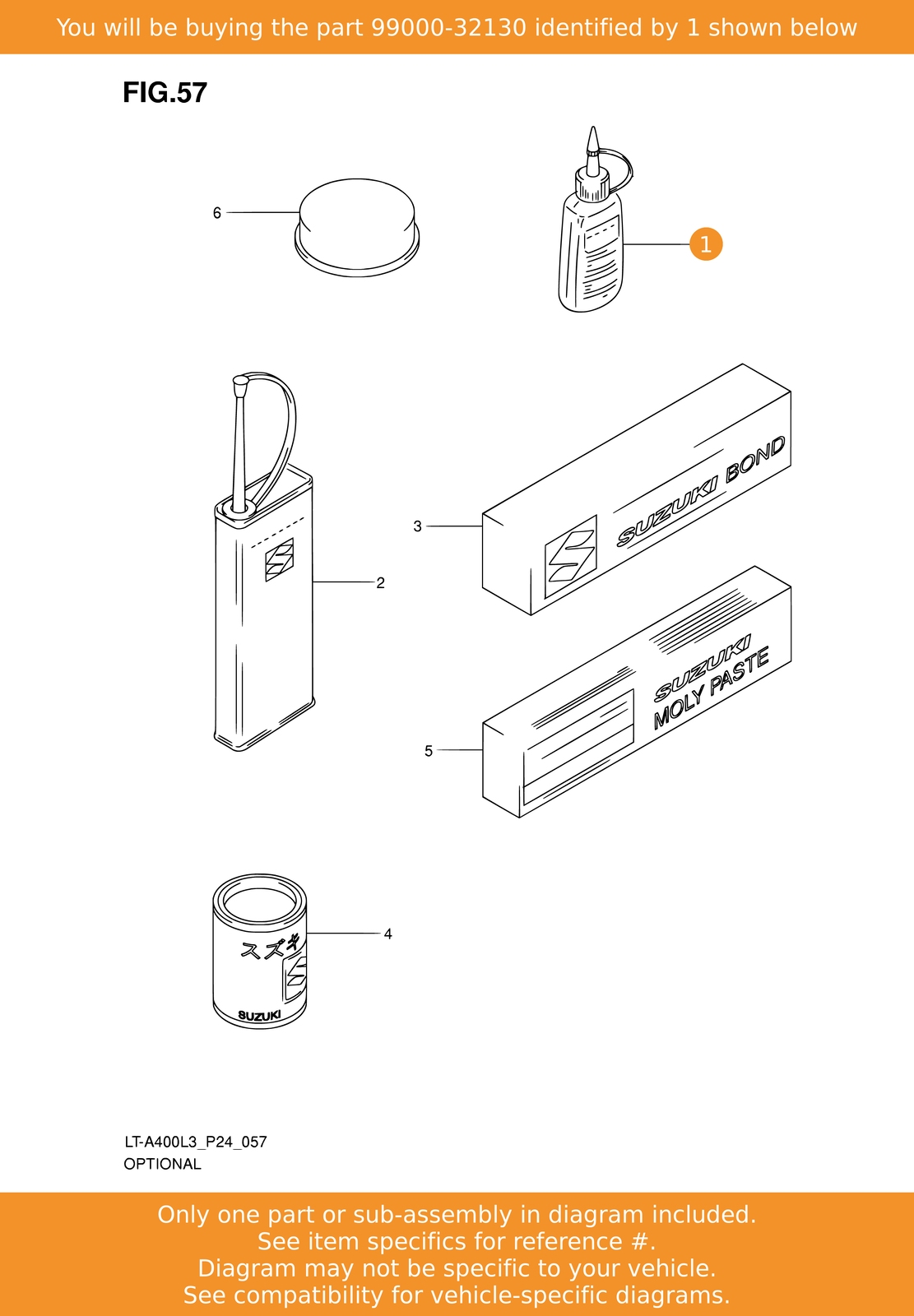 SUZUKI Thread Lock, Super (1360), 9900032130 OEM eBay
