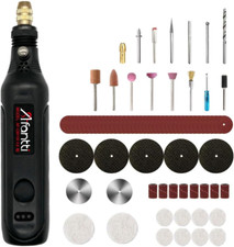 Mini Cordless Rotary Tool Detail Sander Grinder Small Grinding Pen Set With 10