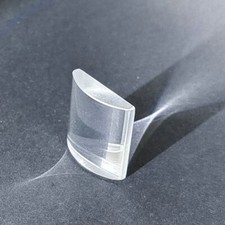 Plano-convex Cylindrical optical lens 22 X20 MM Focal length 30MM