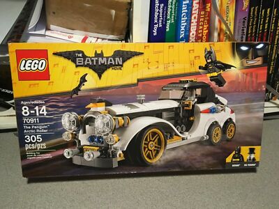 Retired Set: LEGO Batman Movie The Penguin Arctic Roller Car 70911 305  Pieces