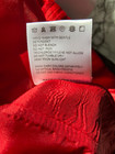 DEM Red Satin Pants 31 waist 38 long 26 inseam  Retro — photo 4