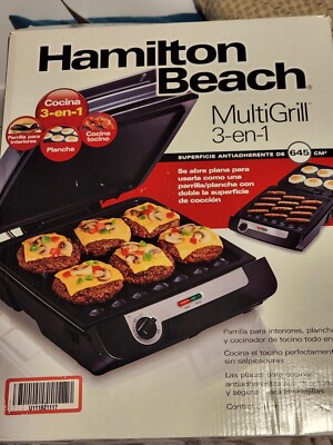 Hamilton Beach/Electric Grill Griddle
