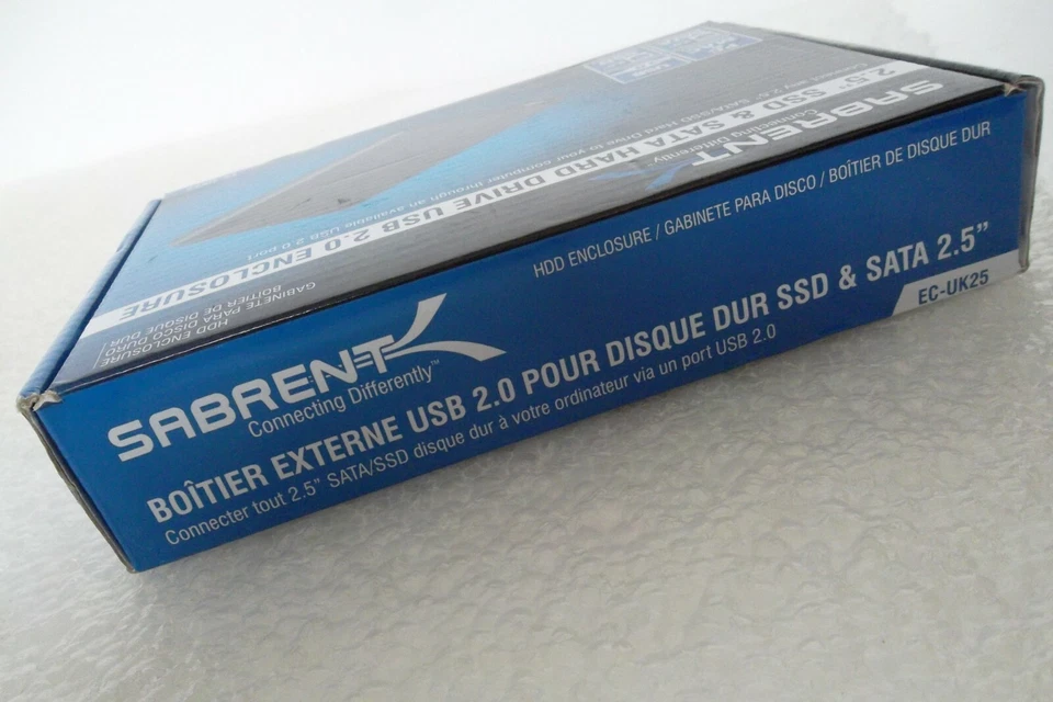 Sabrent 2.5" SSD & SATA to USB Enclosure External Hot Swappable PC/Mac EC-UK25 - Image 2 of 4