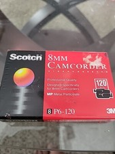 SCOTCH 8 mm Camcorder Videocassette P6-120  SP 120 m / LP 240 m
