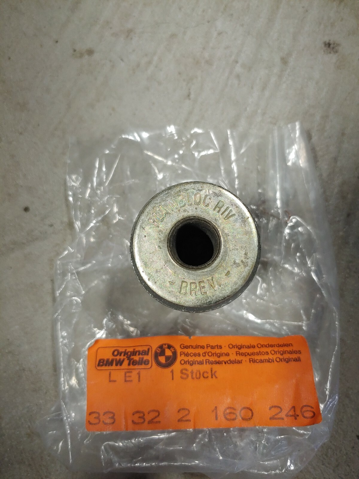 BMW M1 Outer lower rear control arm suspension bushings Part# 33322160246. NOS.