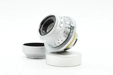 Voigtlander 50mm f3.5 Heliar LTM Rangefinder Lens Nickel Finish *Read #957