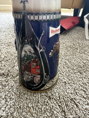 BUDWEISER KING OF BIERS ANHEUSER-BUSCH INKL. 4 BIERSTEINBECHER - Bild 18 von 18