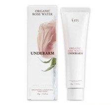 FEM ORGANIC ROSE WATER UNDERARM Brightening Armpit Cream Deodorant Groin Elbows