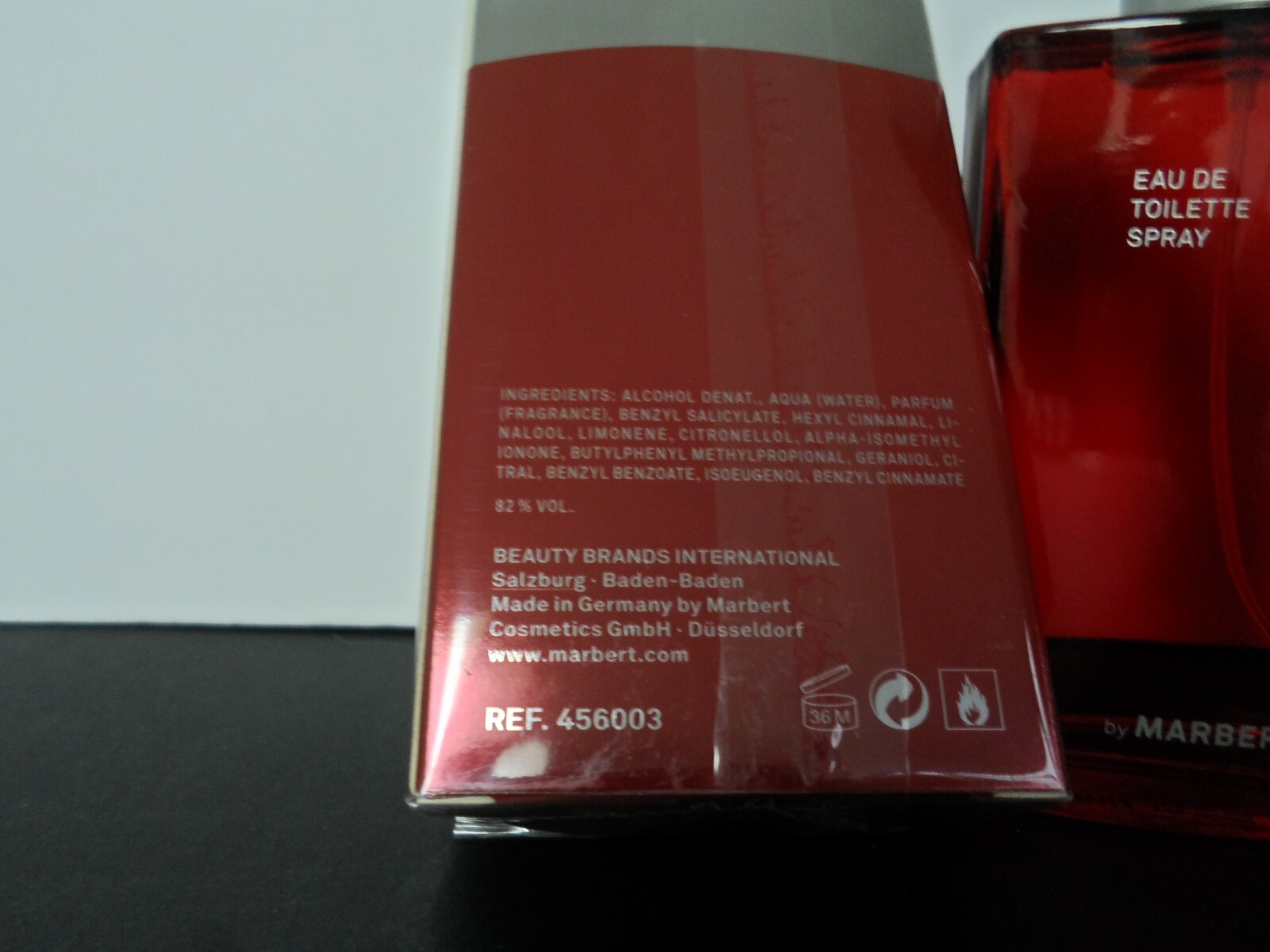 MARBERT+Woman+Red+Eau+De+Toilette+Spray+3.4+Oz+2F+100+Ml+for+Women for