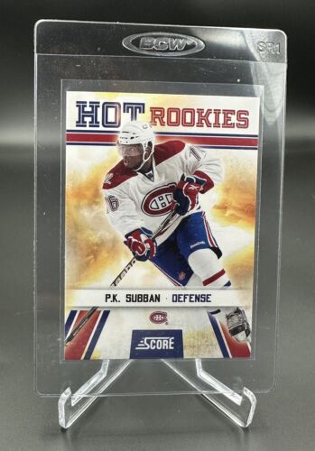 Carte de hockey 2010-11 P. K. Subban Canadiens #519 Panini SCORE HOT ROOKIES - Photo 1 sur 2