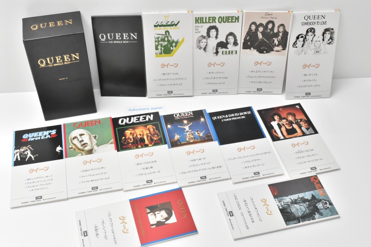 Queen CD コレクション 25枚＋1枚 Queen CD Single Box mini CD 12 Discs Japan edition 1992 EMI
