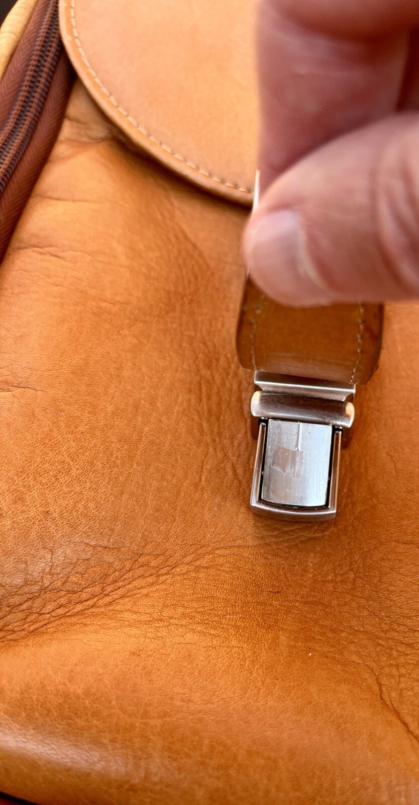 Wilson’s Leather Computer Bag Brown Computer Brie… - image 12