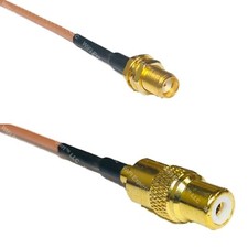 RG316 SMA FEMALE to RCA FEMALE RF Cable Rapid-SHIP LOT
