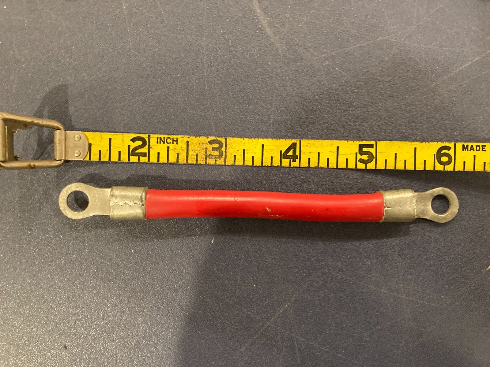 6 Gauge AWG Copper Battery Cable - Boat,Car,RV,Solar,Motorcycle 6" 6mm eyelets