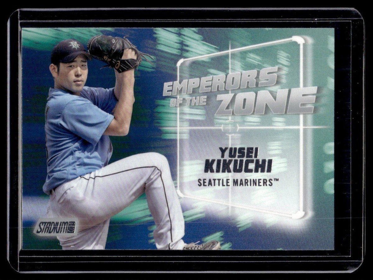 2019 Stadium Club Emperors of the Zone Yusei Kikuchi Seattle