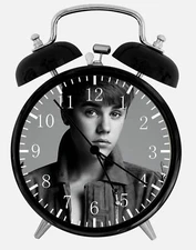 Justin Bieber Alarm Desk Clock 3.75" Home or Office Decor Z35 Nice For Gift