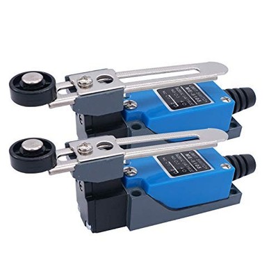 2Pcs ME-8108 Adjustable Roller Lever Arm Limit Switch NC-NO CNC Mill 2PCS
