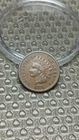 New Listing1874 Indian Head Cent Penny Nice F+ Fine                                    D410