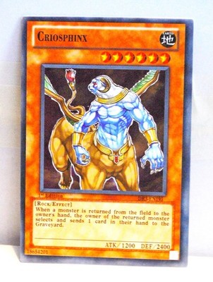 Konami Yu-Gi-Oh! - Criosphinx - Trading Card