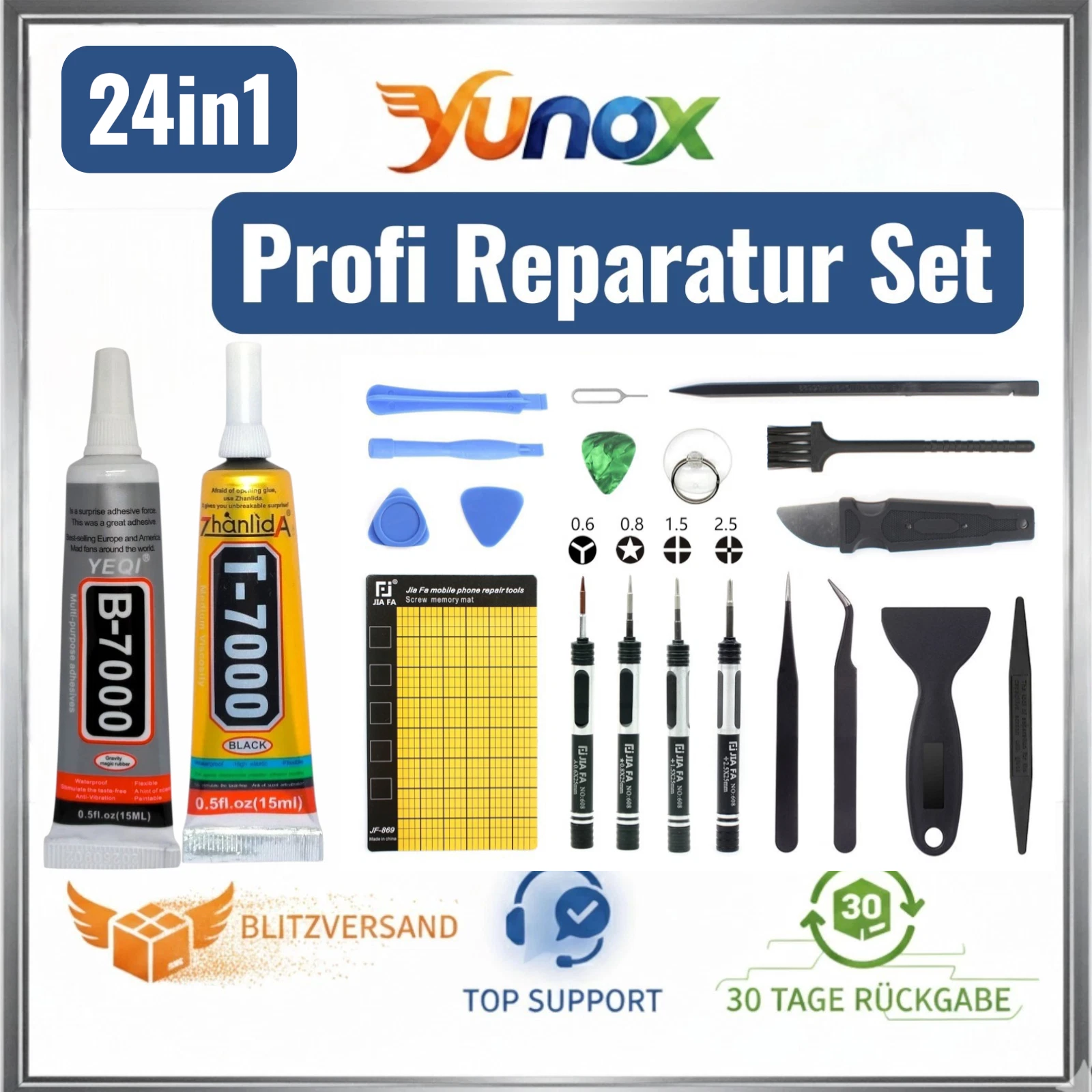 Reparatur Set Übersicht 1