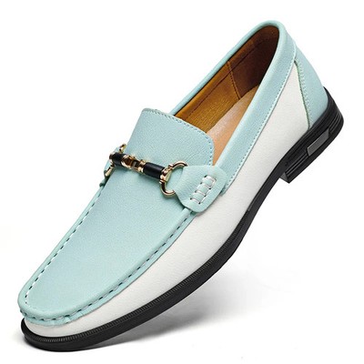 Luxury Fashion Business Loafers Mens Handmade Sneakers Leather Driving Shoes