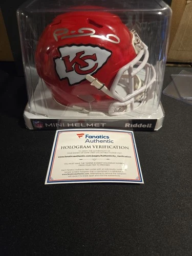Patrick Mahomes Autographed Kansas City Chiefs Speed Mini Helmet Fanatics COA