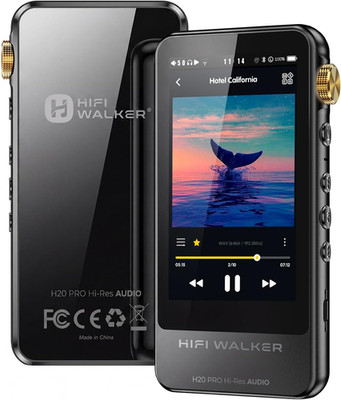 H20 Pro Hi-Res Music Player with Bluetooth, Digital Audio Player with 3.2'' Touch