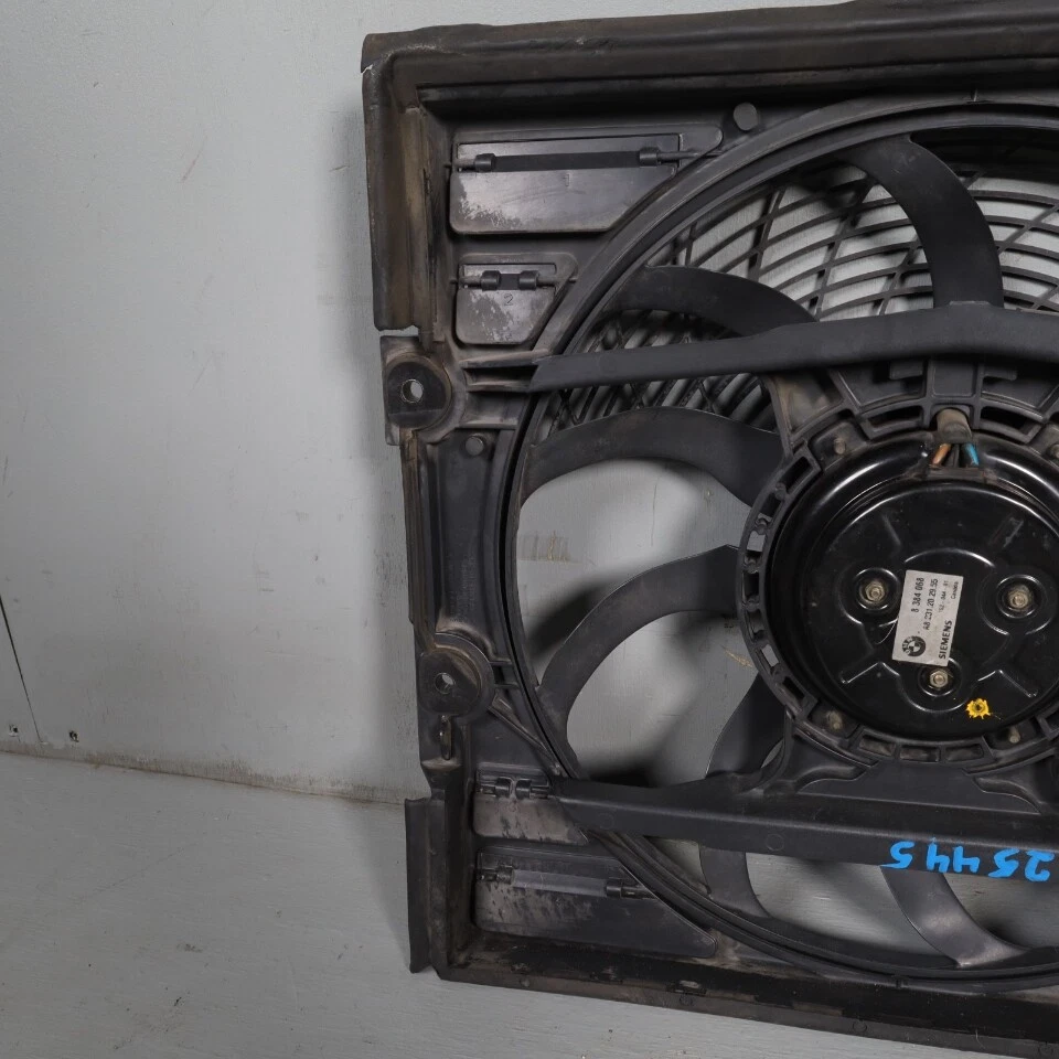 1998-2001 BMW 740i 750i Radiator Cooling Fan 64548380776 OEM Used Foto 3 de 4