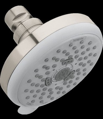 Hansgrohe 04733820 Croma E 100 3Jet 1.8 GPM Shower Head - Brushed Nickel