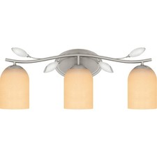 Quoizel ULY8624 Ulysses 3 Light 24"W Bathroom Vanity Light - Nickel