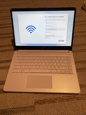 Hp 14-inch White Laptop Model 14-DQ0052DX 8 Gb Ram