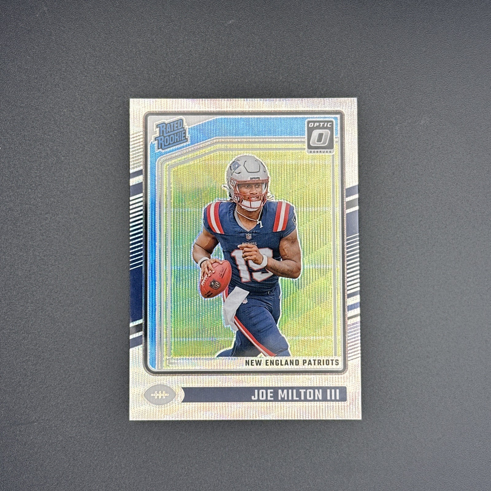 Joe Milton II RC 2024 Donruss Optic #255 RATED ROOKIE WAVE PRIZM /300
