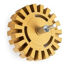 Decal Remover Eraser Wheel Rubber Eraser Wheel Adhesive Remover Grooved 1 PCS