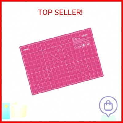 OLFA 12'' x 18'' Self Healing Rotary Cutting Mat (RM-CG/PIK) - Double Sided 12x18 