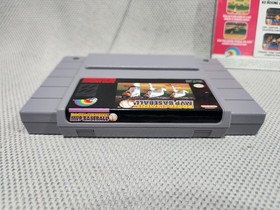 Roger Clemens' MVP Baseball Super Nes SNES Authentic Cart & Manual Tested
