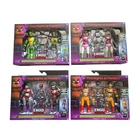 FNAF Endo Series Wave 3 Glamrock Complete Set Shattered Freddy, Roxy, Chica, &