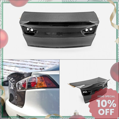 For Mitsubishi Evolution evo 10 X Rear Duckbill Trunk Bootlid Carbon Fiber