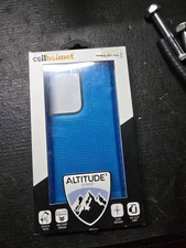 Cellhelmet Altitude Series Galaxy S21+ 5G Blue Case Rubber Shockproof Slim Grip