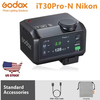 Godox iT30 Pro-N TTL Mini Wireless Camera Flash light Speedlite for Nikon Camera